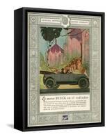 Buick, Magazine Advertisement, USA, 1920-null-Framed Stretched Canvas