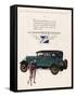 Buick, Magazine Advertisement, USA, 1927-null-Framed Stretched Canvas