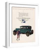 Buick, Magazine Advertisement, USA, 1927-null-Framed Giclee Print