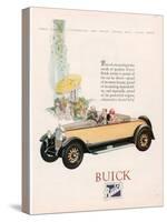 Buick, Magazine Advertisement, USA, 1927-null-Stretched Canvas