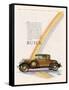 Buick, Magazine Advertisement, USA, 1928-null-Framed Stretched Canvas