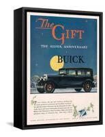 Buick, Magazine Advertisement, USA, 1928-null-Framed Stretched Canvas