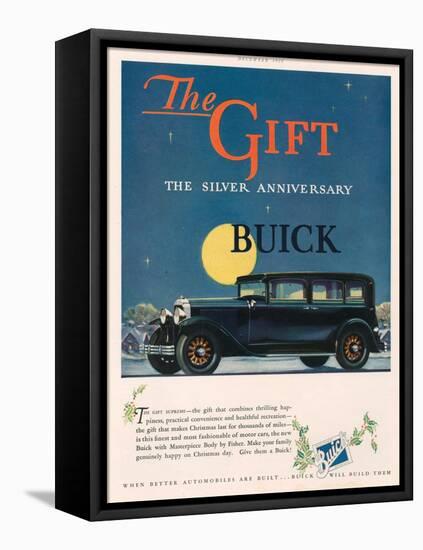 Buick, Magazine Advertisement, USA, 1928-null-Framed Stretched Canvas