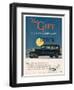 Buick, Magazine Advertisement, USA, 1928-null-Framed Giclee Print