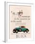 Buick, Magazine Advertisement, USA, 1928-null-Framed Giclee Print