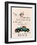 Buick, Magazine Advertisement, USA, 1928-null-Framed Giclee Print