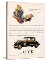 Buick, Magazine Advertisement, USA, 1929-null-Stretched Canvas