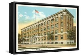 Buick Motor Company, Flint, Michigan-null-Framed Stretched Canvas