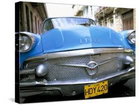 Buick, Old American Car, Havana, Cuba, West Indies, Central America-Lee Frost-Stretched Canvas