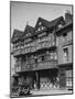 Buick outside the Feathers Hotel, Ludlow, Shropshire, c1930-Bill Brunell-Mounted Photographic Print