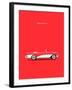 Buick Roadmaster 55 Red-Mark Rogan-Framed Art Print