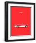 Buick Roadmaster 55 Red-Mark Rogan-Framed Art Print