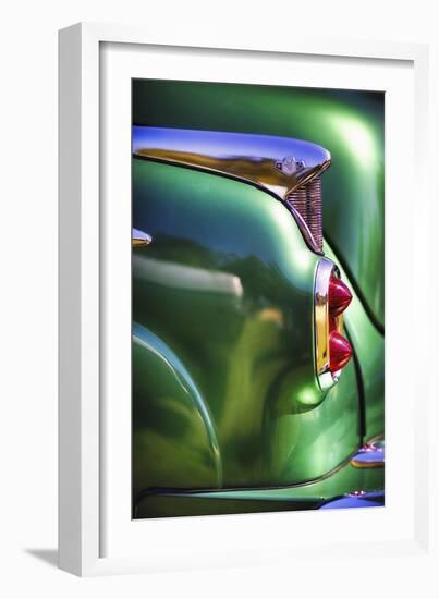 Buick Roadmaster Tail Light-George Oze-Framed Photographic Print