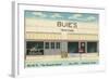 Buie's Tractors, Stamford, Texas-null-Framed Art Print