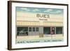 Buie's Tractors, Stamford, Texas-null-Framed Art Print