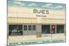 Buie's Tractors, Stamford, Texas-null-Mounted Art Print