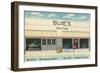 Buie's Tractors, Stamford, Texas-null-Framed Art Print