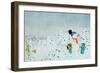 Build a snowman-Christian Kaempf-Framed Giclee Print