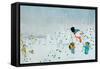 Build a snowman-Christian Kaempf-Framed Stretched Canvas