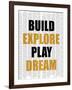 Build Explore 2-Kimberly Allen-Framed Art Print