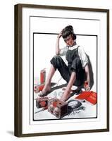 "Build Your Own Radio,"August 16, 1924-William Meade Prince-Framed Giclee Print