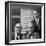 Builder Emory Roth, Erwin Wolfson, and Architect Walter Gropius with Grand Central Building Model-Andreas Feininger-Framed Premium Photographic Print