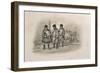 Builders Drinking Sbiten (From: the Construction of the Saint Isaac's Cathedra), 1845-Auguste de Montferrand-Framed Giclee Print