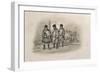 Builders Drinking Sbiten (From: the Construction of the Saint Isaac's Cathedra), 1845-Auguste de Montferrand-Framed Giclee Print