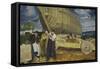 Builders of Ships, 1916-George Wesley Bellows-Framed Stretched Canvas