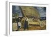 Builders of Ships, 1916-George Wesley Bellows-Framed Giclee Print