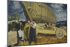 Builders of Ships, 1916-George Wesley Bellows-Mounted Giclee Print