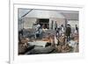 Builders Outside Moscow, Russia, C1890-Gillot-Framed Giclee Print