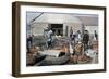 Builders Outside Moscow, Russia, C1890-Gillot-Framed Giclee Print