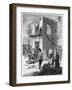 Building a Chappe Telegraph Station, C1793-null-Framed Giclee Print