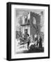 Building a Chappe Telegraph Station, C1793-null-Framed Giclee Print