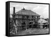 Building a House 1930S-null-Framed Stretched Canvas