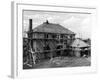 Building a House 1930S-null-Framed Photographic Print