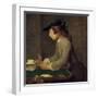 Building a House of Cards-Jean-Baptiste Simeon Chardin-Framed Giclee Print