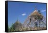 Building a Hut, Gourague Area, Shoa Province, Ethiopia, Africa-Bruno Barbier-Framed Stretched Canvas