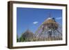 Building a Hut, Gourague Area, Shoa Province, Ethiopia, Africa-Bruno Barbier-Framed Photographic Print