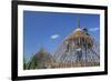 Building a Hut, Gourague Area, Shoa Province, Ethiopia, Africa-Bruno Barbier-Framed Photographic Print