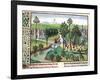 Building a Road, 15th Century-null-Framed Giclee Print