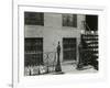 Building and Stairs, New York, 1945-Brett Weston-Framed Photographic Print