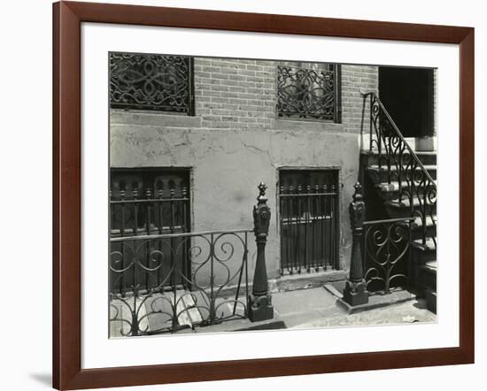 Building and Stairs, New York, 1945-Brett Weston-Framed Photographic Print