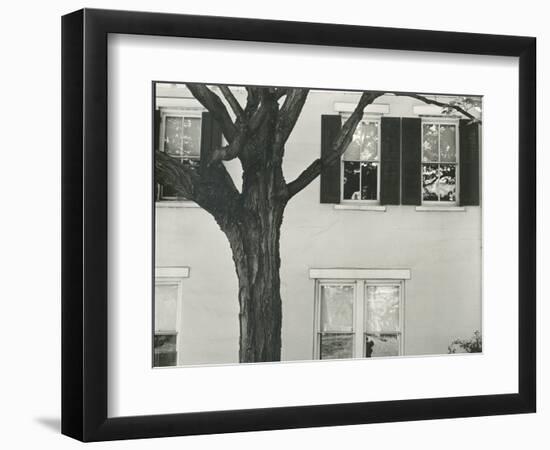 Building and Tree, c. 1945-Brett Weston-Framed Photographic Print