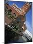 Building Beside the Canal, Brindley Place and Nia, Gas Street Basin, Birmingham, England, UK-Neale Clarke-Mounted Photographic Print