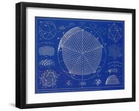 Building Construction/Geodesic Dome, 1951-Science Source-Framed Giclee Print