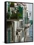 Building Detail, Ischia, Bay of Naples, Campania, Italy-Walter Bibikow-Framed Stretched Canvas