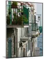 Building Detail, Ischia, Bay of Naples, Campania, Italy-Walter Bibikow-Mounted Photographic Print