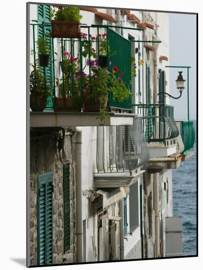 Building Detail, Ischia, Bay of Naples, Campania, Italy-Walter Bibikow-Mounted Photographic Print